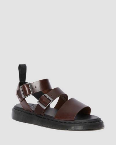Sandalias Dr Martens Gryphon Brando Cuero Gladiator Para Hombre DR1685V